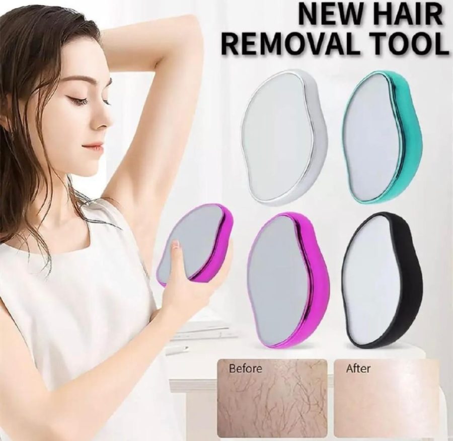 Crystal Hair Eraser | Painless Hair Removal Tool | Smooth Skin Solution