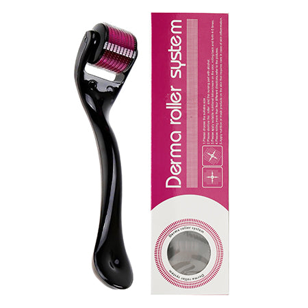 Derma Roller | 540 Titanium Needles | Skin Rejuvenation & Collagen Booster