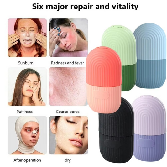 Advanced Cryo-Therapy Ice Roller | Deep Pore Refining & Skin Revival Tool